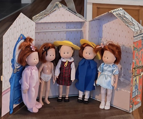 Vintage madeline friends - madeline, 8in
